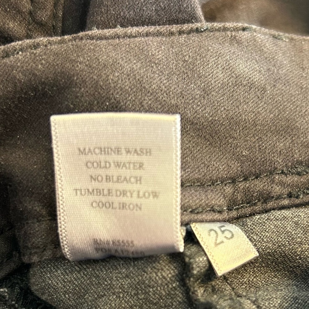 Pistola Women’s Lynn Washed Black Lace-Up High Rise Skinny Jeans, Size 25. - Picture 12 of 12